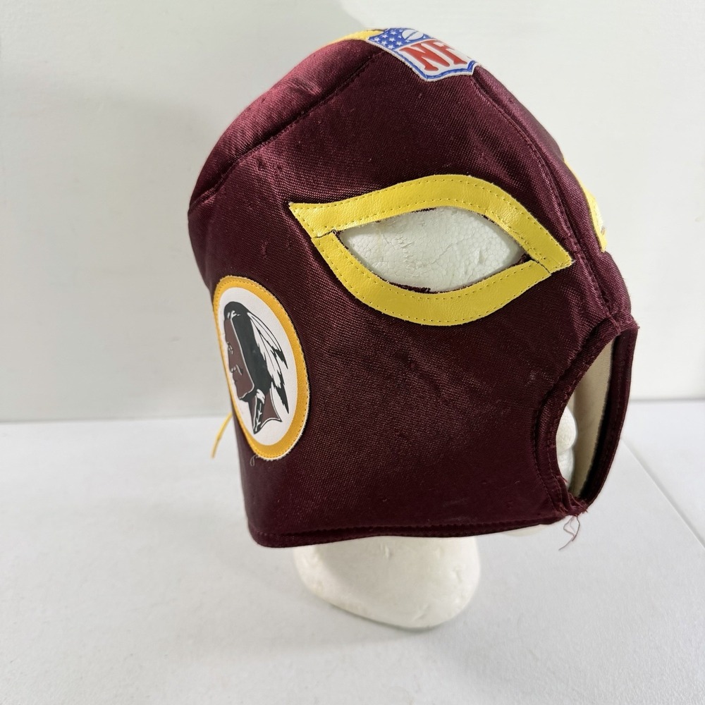 Vintage Washington Redskins Luchador Wrestling Mask NFL Football Fan Gear